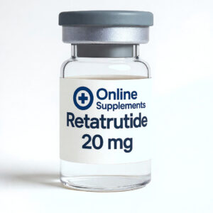 A vial of retatrutide 20 mg